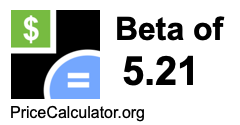 Beta of 5.21