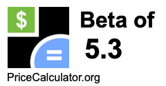 Beta of 5.3
