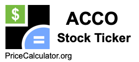 ACCO Stock Ticker ACCO