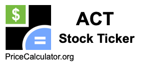 ACT Stock Ticker ACT