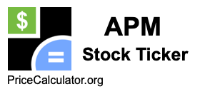 APM Stock Ticker APM
