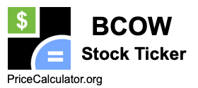 BCOW Stock Ticker BCOW