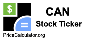 CAN Stock Ticker CAN