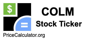 COLM Stock Ticker COLM