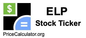ELP Stock Ticker ELP