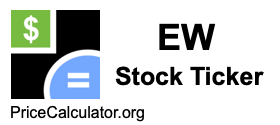 EW Stock Ticker EW
