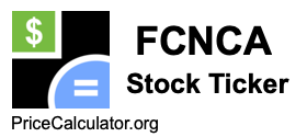 FCNCA Stock Ticker FCNCA