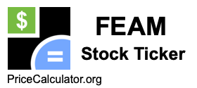 FEAM Stock Ticker FEAM