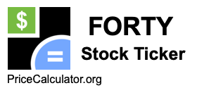FORTY Stock Ticker FORTY