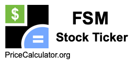 FSM Stock Ticker FSM