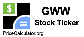 GWW Stock Ticker GWW