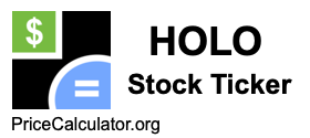 HOLO Stock Ticker HOLO
