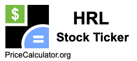 HRL Stock Ticker HRL