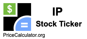 IP Stock Ticker IP