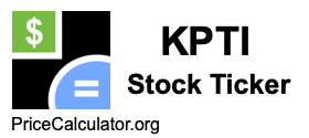 KPTI Stock Ticker KPTI