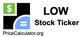 LOW Stock Ticker LOW
