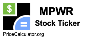 MPWR Stock Ticker MPWR