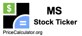 MS Stock Ticker MS