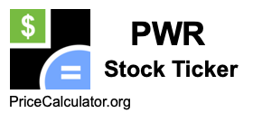 PWR Stock Ticker PWR