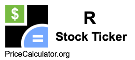 R Stock Ticker R