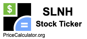 SLNH Stock Ticker SLNH