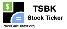 TSBK Stock Ticker TSBK