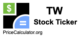 TW Stock Ticker TW